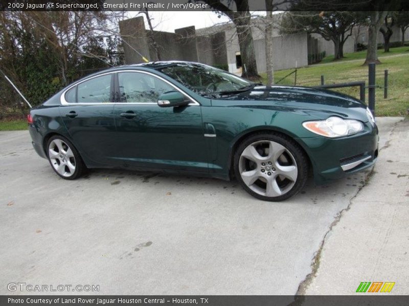  2009 XF Supercharged Emerald Fire Metallic