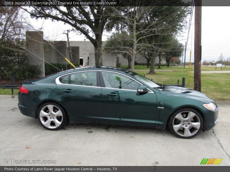  2009 XF Supercharged Emerald Fire Metallic