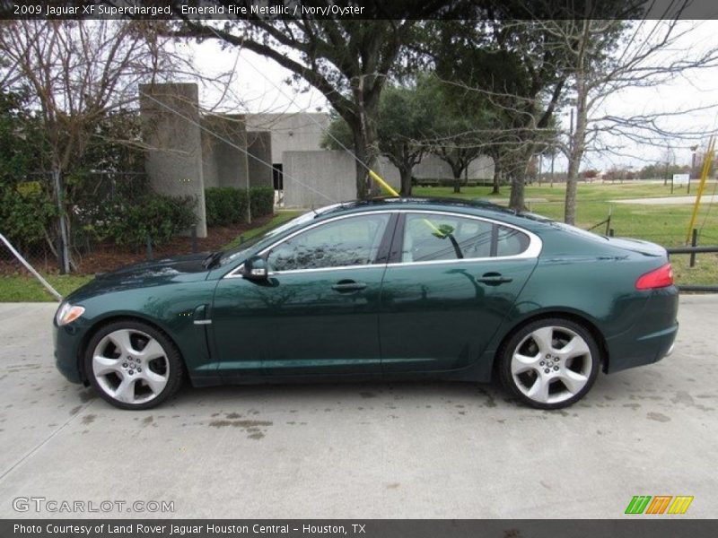  2009 XF Supercharged Emerald Fire Metallic