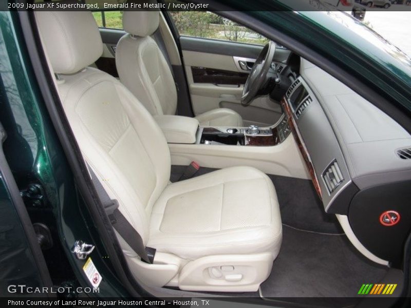 Front Seat of 2009 XF Supercharged