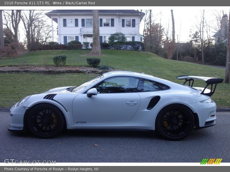  2016 911 GT3 RS White