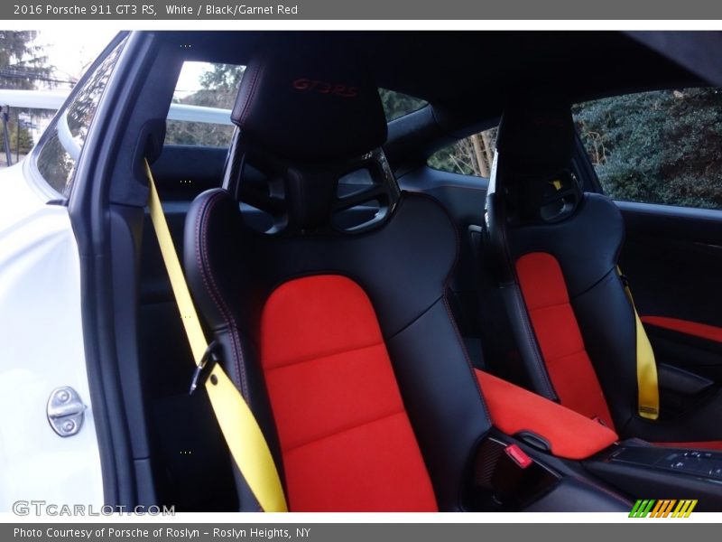 White / Black/Garnet Red 2016 Porsche 911 GT3 RS