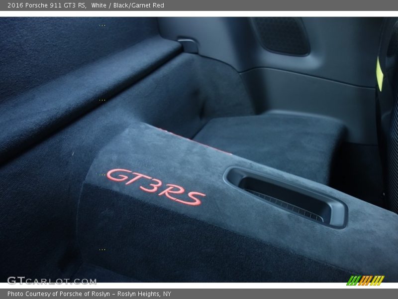 White / Black/Garnet Red 2016 Porsche 911 GT3 RS