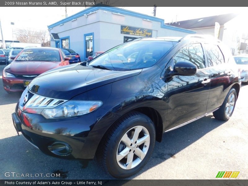Super Black / Black 2009 Nissan Murano SL AWD