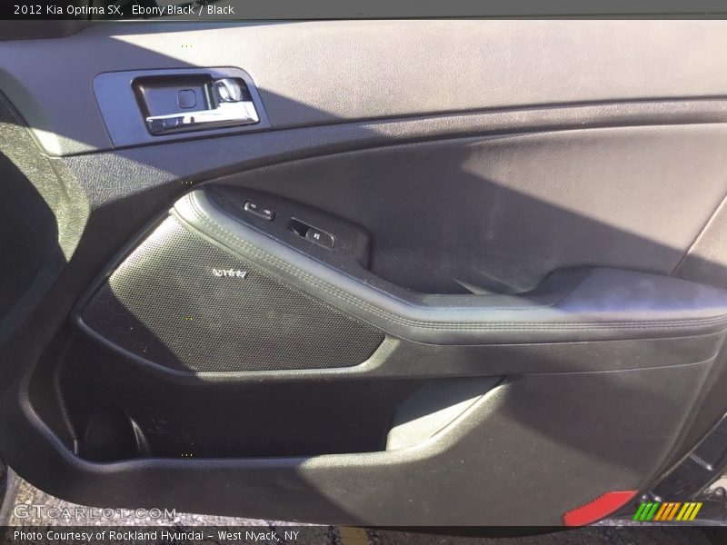 Ebony Black / Black 2012 Kia Optima SX