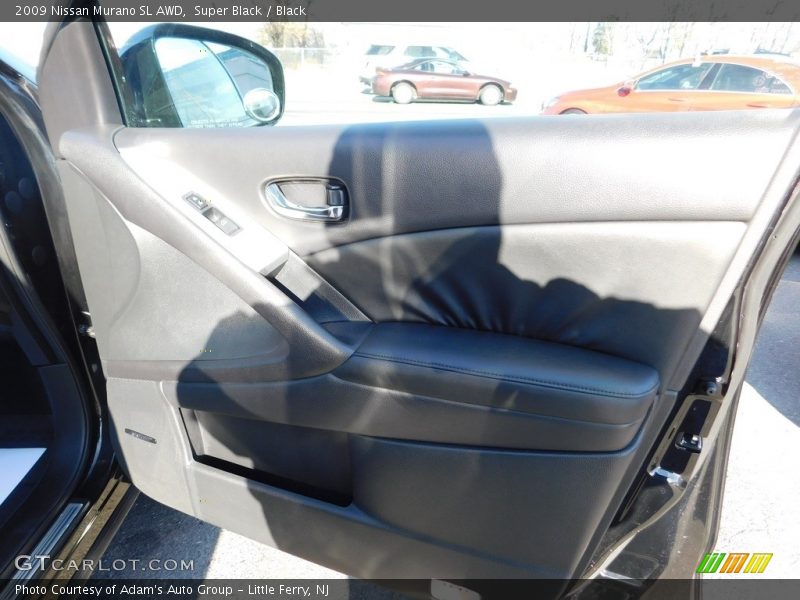 Super Black / Black 2009 Nissan Murano SL AWD