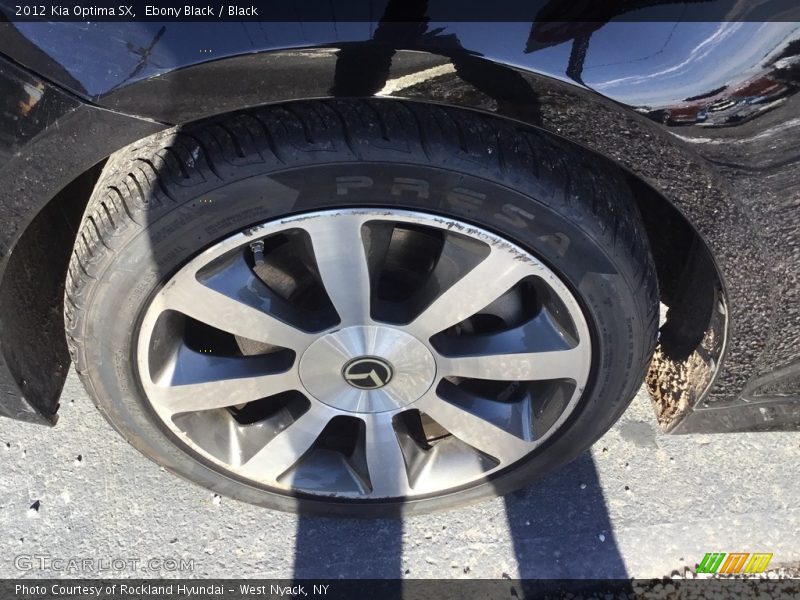 Ebony Black / Black 2012 Kia Optima SX