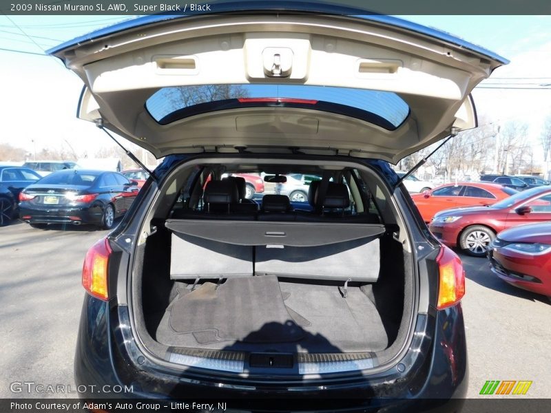 Super Black / Black 2009 Nissan Murano SL AWD