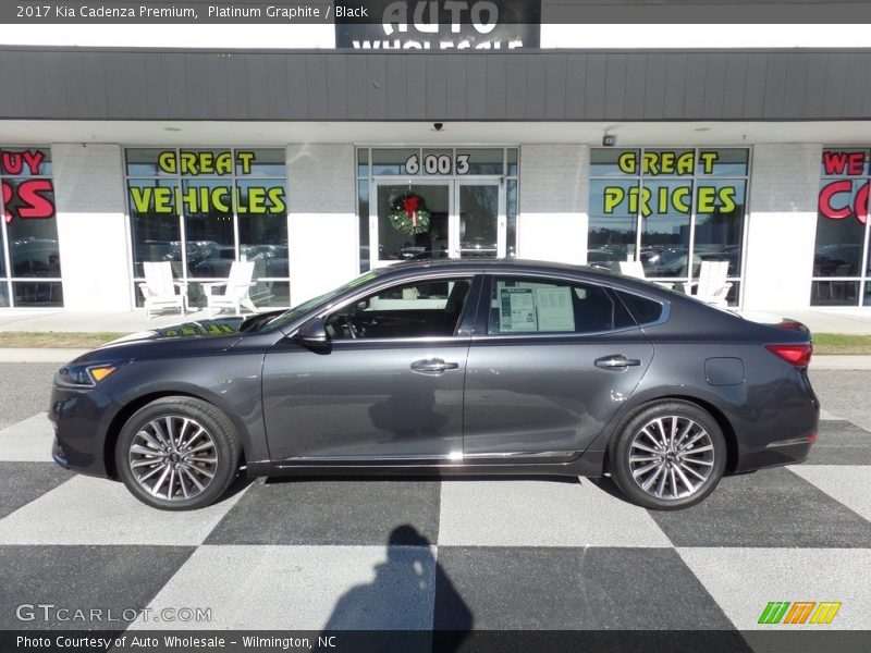 Platinum Graphite / Black 2017 Kia Cadenza Premium
