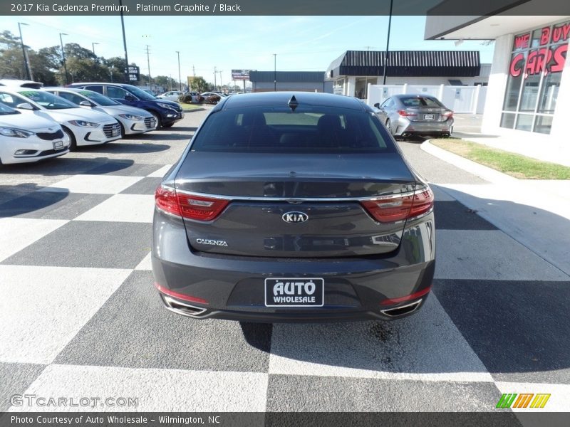 Platinum Graphite / Black 2017 Kia Cadenza Premium