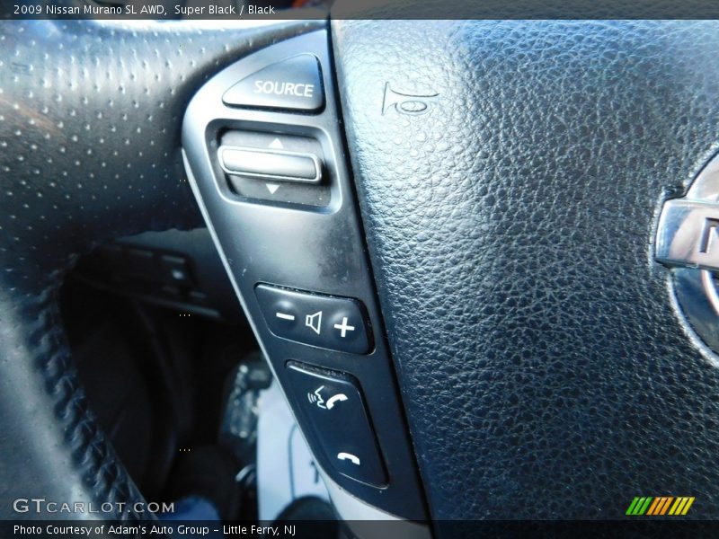 Super Black / Black 2009 Nissan Murano SL AWD