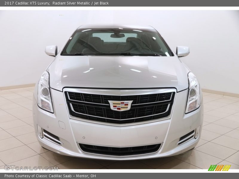Radiant Silver Metallic / Jet Black 2017 Cadillac XTS Luxury