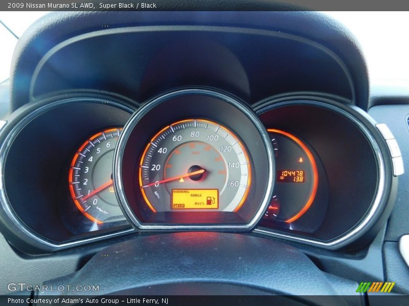 Super Black / Black 2009 Nissan Murano SL AWD