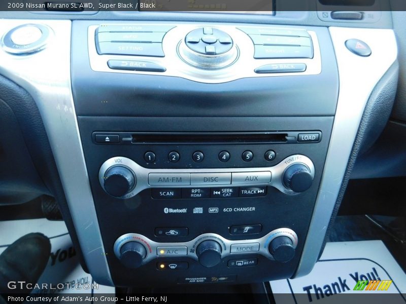 Super Black / Black 2009 Nissan Murano SL AWD