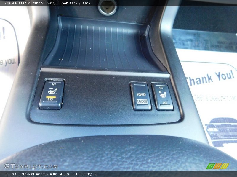 Super Black / Black 2009 Nissan Murano SL AWD