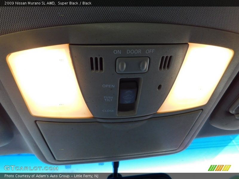 Super Black / Black 2009 Nissan Murano SL AWD