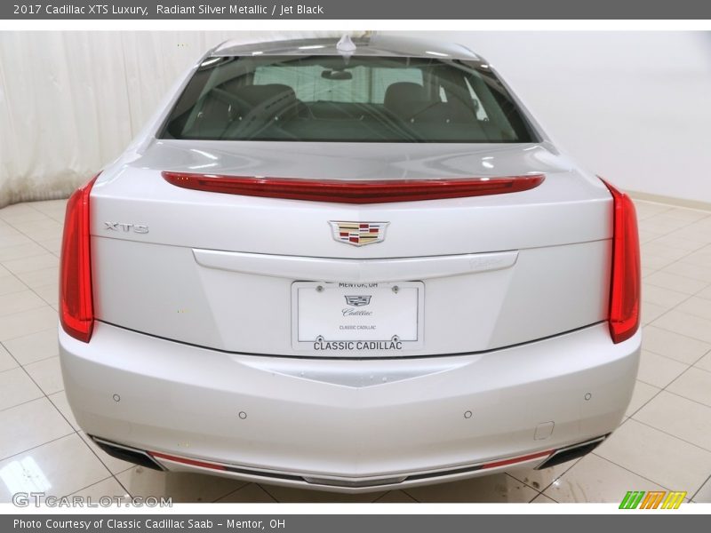 Radiant Silver Metallic / Jet Black 2017 Cadillac XTS Luxury
