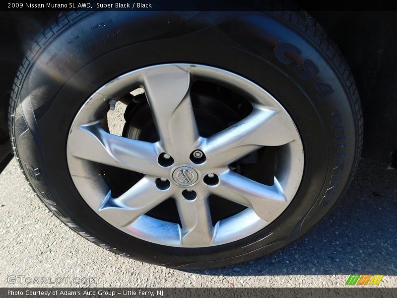 Super Black / Black 2009 Nissan Murano SL AWD