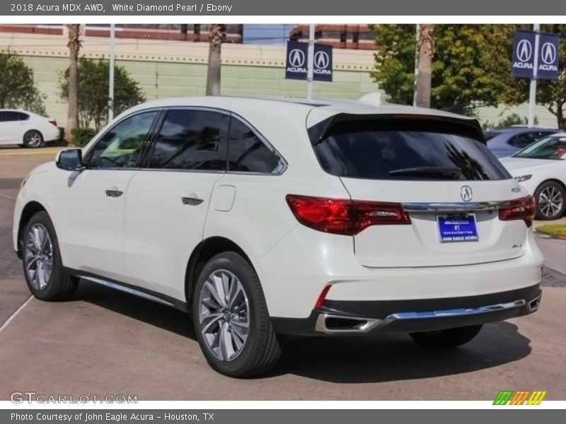 White Diamond Pearl / Ebony 2018 Acura MDX AWD
