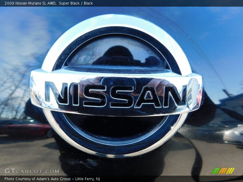 Super Black / Black 2009 Nissan Murano SL AWD