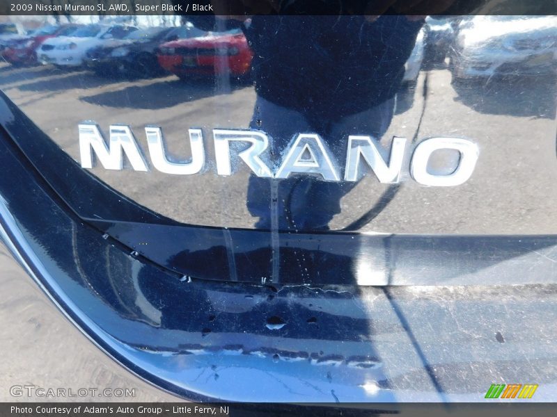 Super Black / Black 2009 Nissan Murano SL AWD