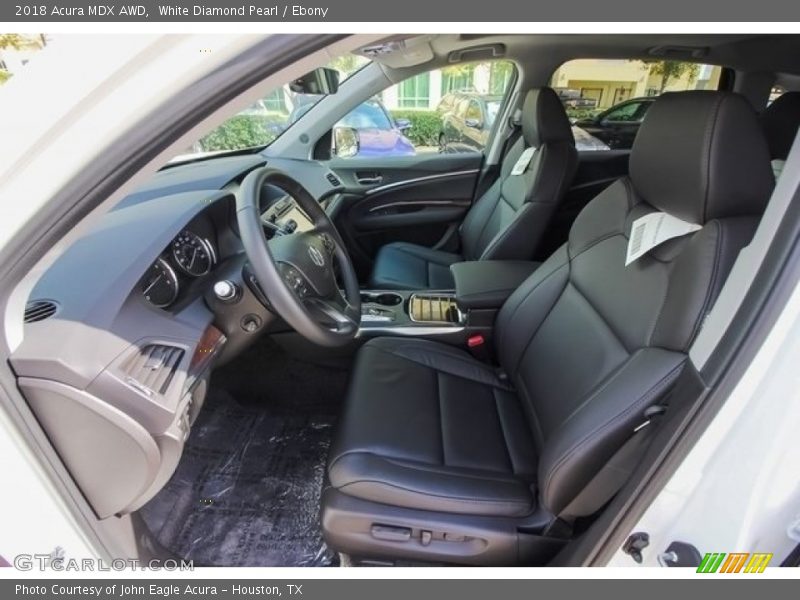 White Diamond Pearl / Ebony 2018 Acura MDX AWD