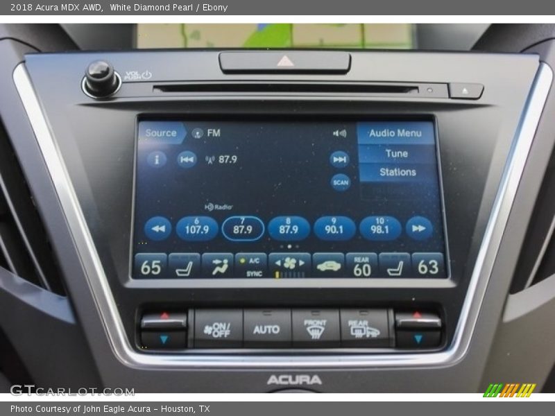 White Diamond Pearl / Ebony 2018 Acura MDX AWD