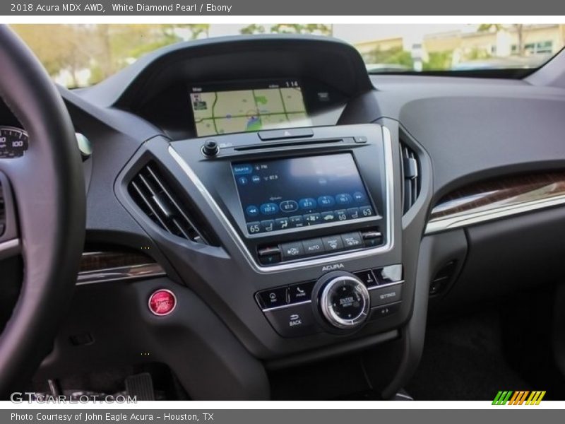 White Diamond Pearl / Ebony 2018 Acura MDX AWD
