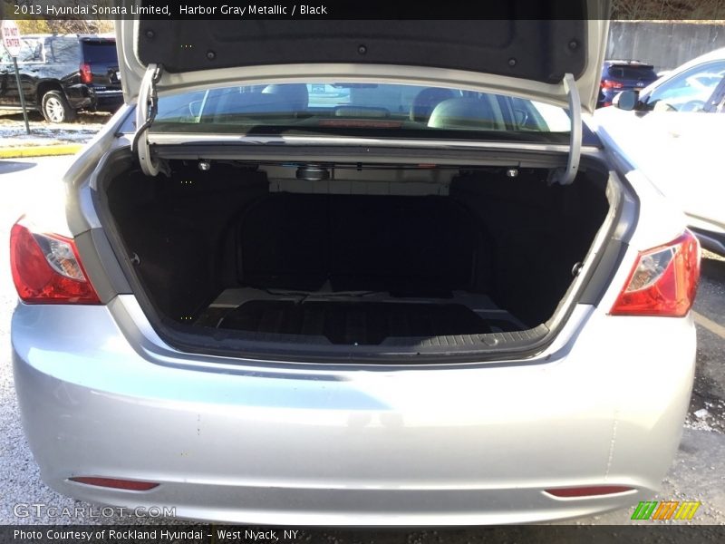 Harbor Gray Metallic / Black 2013 Hyundai Sonata Limited
