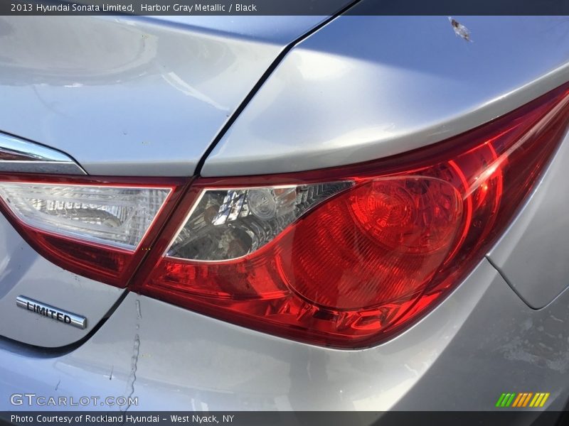 Harbor Gray Metallic / Black 2013 Hyundai Sonata Limited