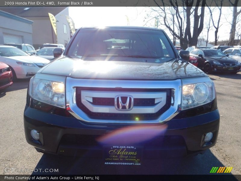 Formal Black / Black 2009 Honda Pilot EX-L 4WD