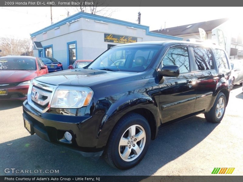 Formal Black / Black 2009 Honda Pilot EX-L 4WD