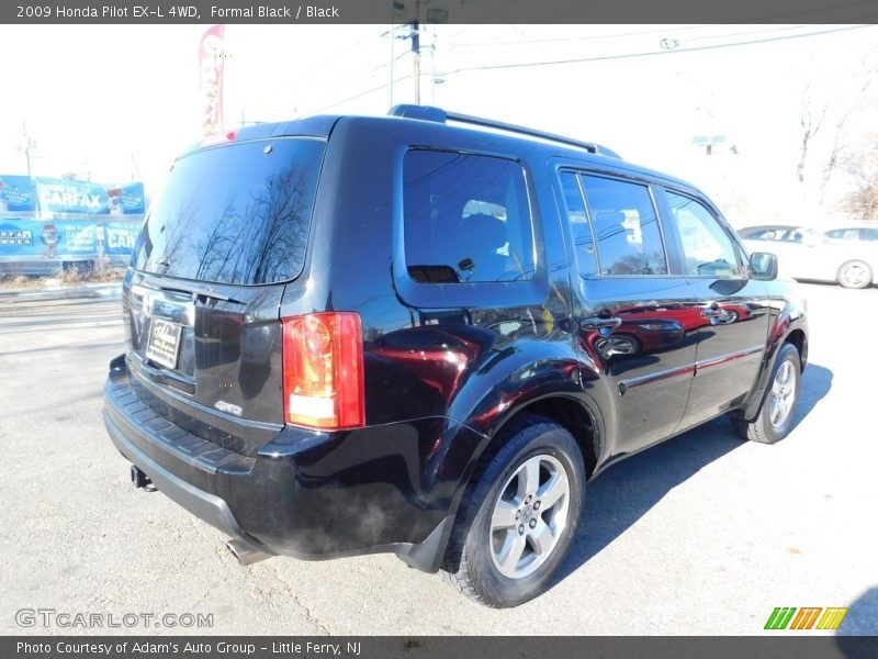 Formal Black / Black 2009 Honda Pilot EX-L 4WD