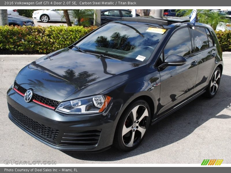 Carbon Steel Metallic / Titan Black 2016 Volkswagen Golf GTI 4 Door 2.0T SE