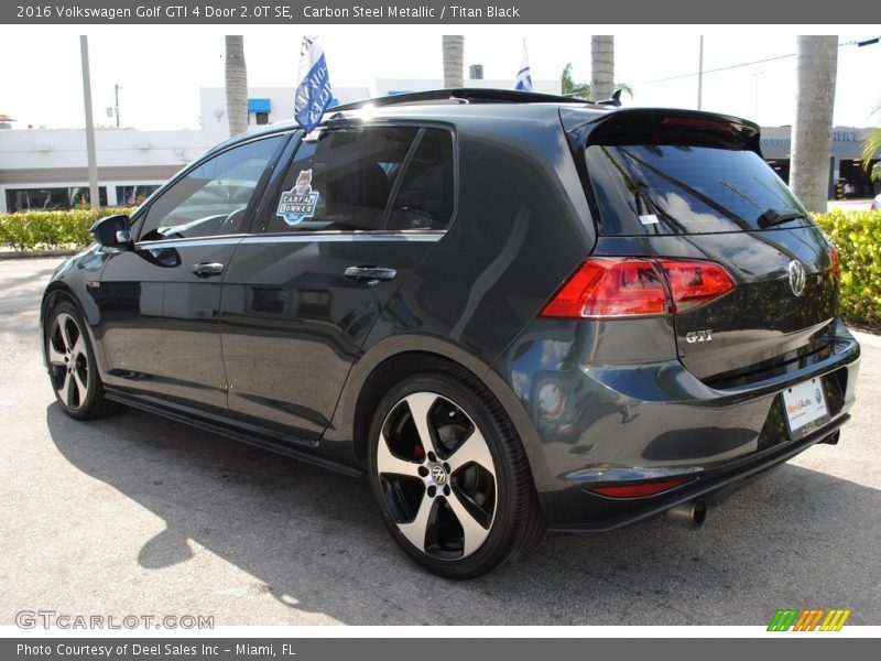 Carbon Steel Metallic / Titan Black 2016 Volkswagen Golf GTI 4 Door 2.0T SE