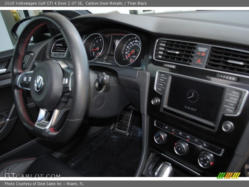 Carbon Steel Metallic / Titan Black 2016 Volkswagen Golf GTI 4 Door 2.0T SE