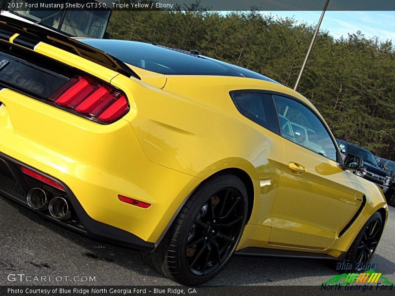 Triple Yellow / Ebony 2017 Ford Mustang Shelby GT350