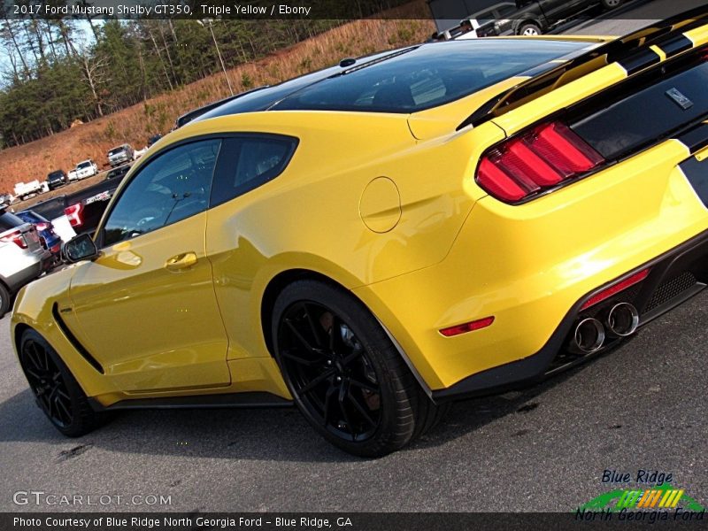 Triple Yellow / Ebony 2017 Ford Mustang Shelby GT350