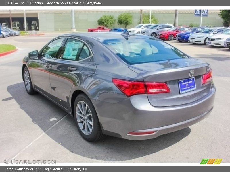 Modern Steel Metallic / Graystone 2018 Acura TLX Sedan
