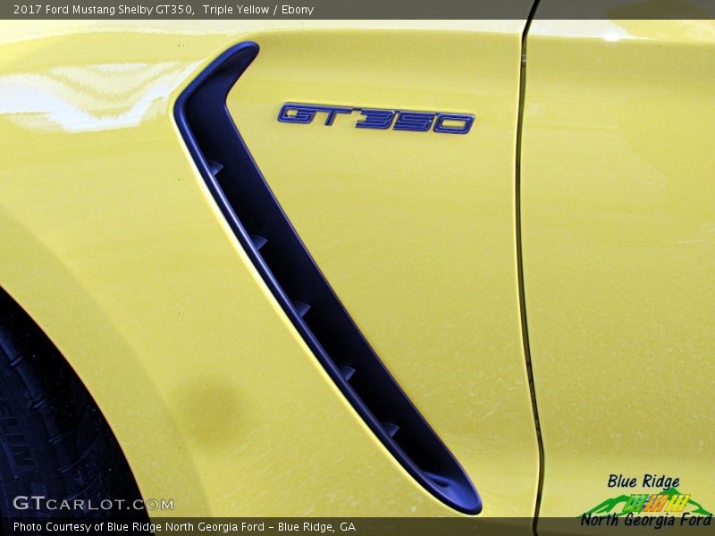 Triple Yellow / Ebony 2017 Ford Mustang Shelby GT350