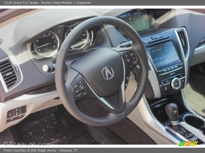 Modern Steel Metallic / Graystone 2018 Acura TLX Sedan