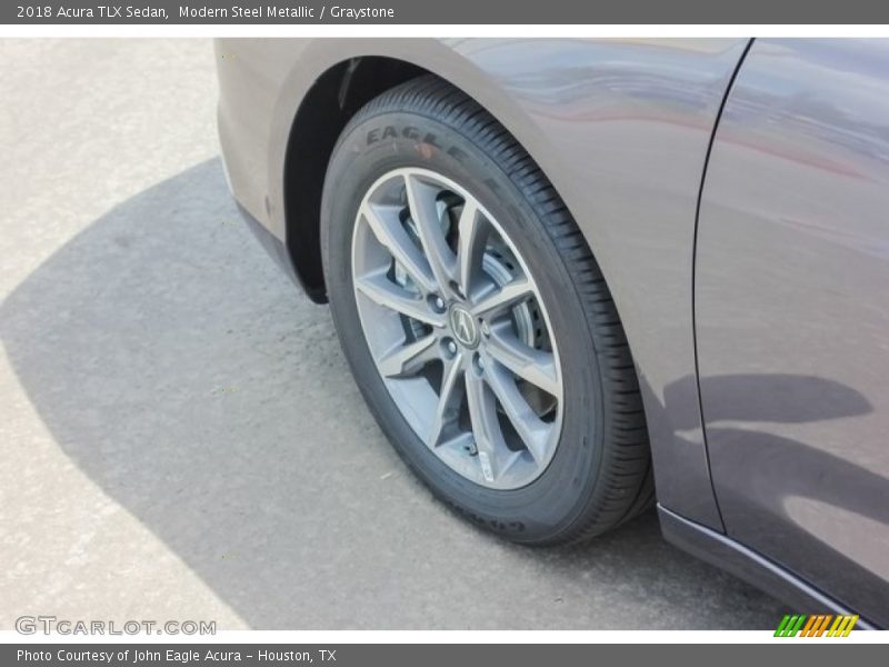 Modern Steel Metallic / Graystone 2018 Acura TLX Sedan
