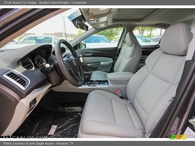Modern Steel Metallic / Graystone 2018 Acura TLX Sedan