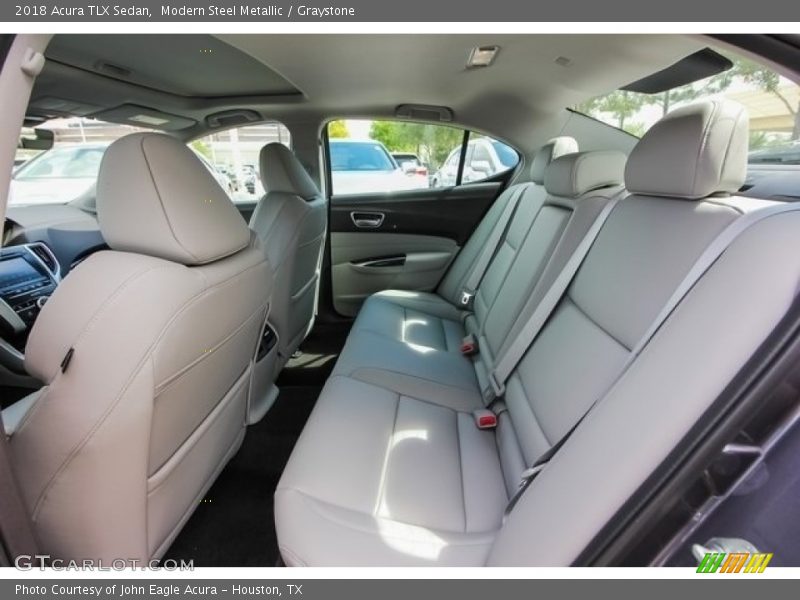 Modern Steel Metallic / Graystone 2018 Acura TLX Sedan