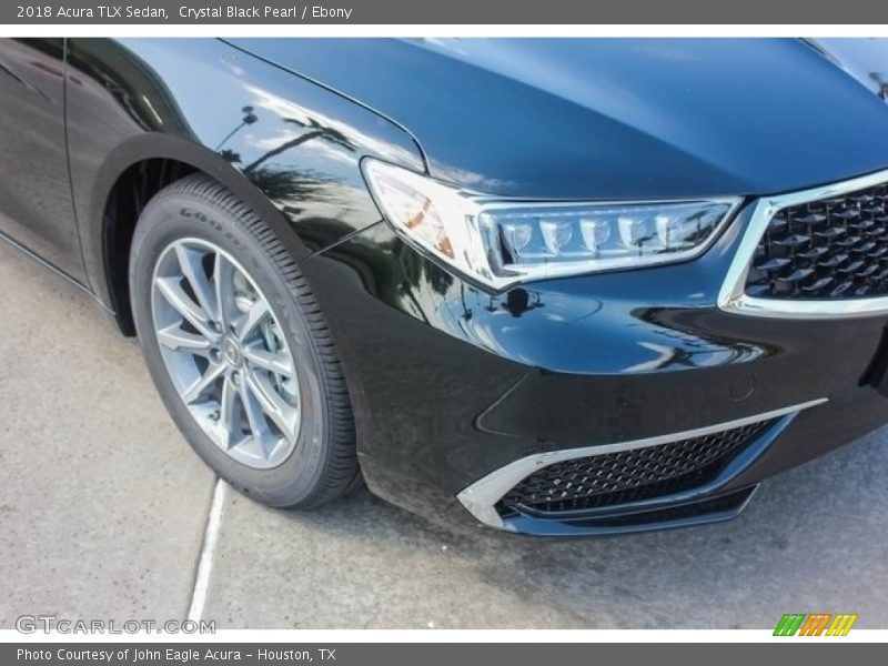 Crystal Black Pearl / Ebony 2018 Acura TLX Sedan