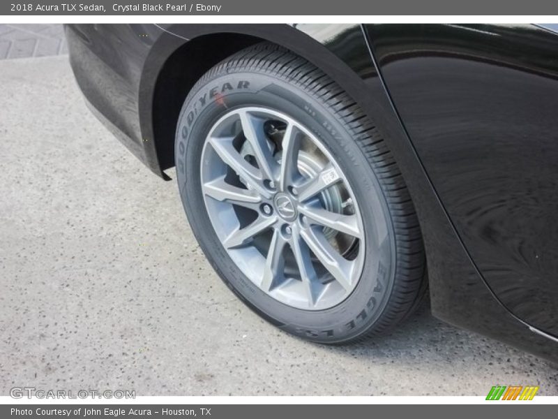 Crystal Black Pearl / Ebony 2018 Acura TLX Sedan