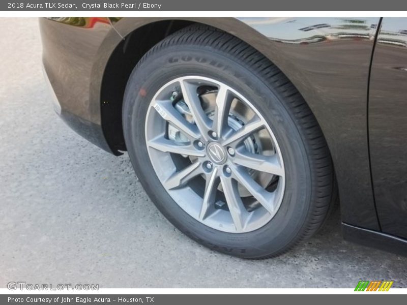 Crystal Black Pearl / Ebony 2018 Acura TLX Sedan