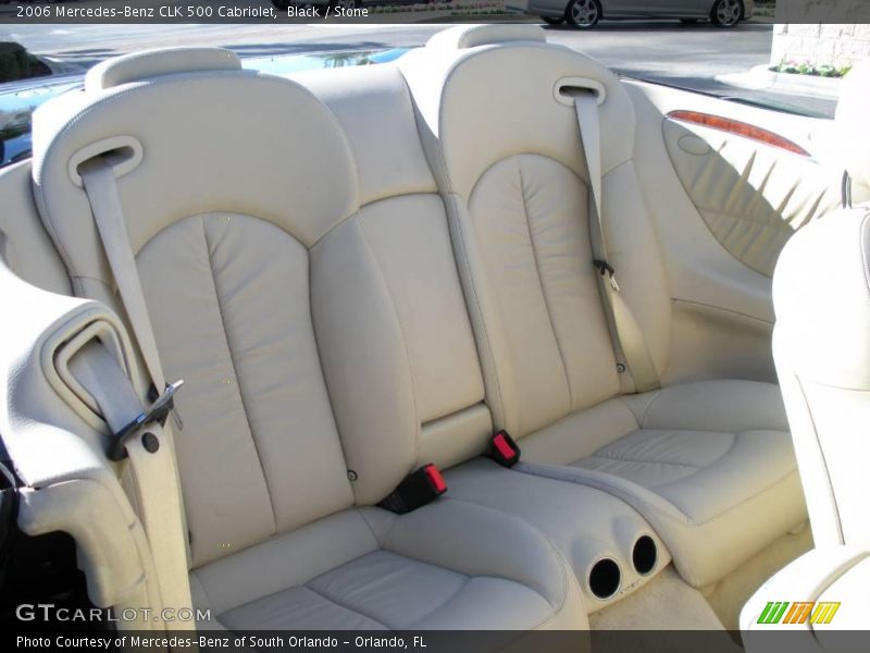 Black / Stone 2006 Mercedes-Benz CLK 500 Cabriolet