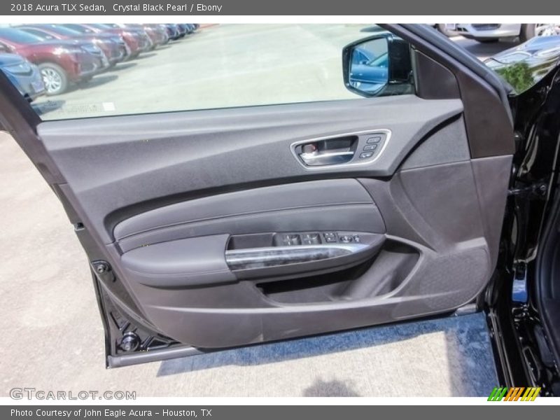 Crystal Black Pearl / Ebony 2018 Acura TLX Sedan