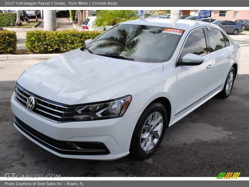  2017 Passat S Sedan Pure White